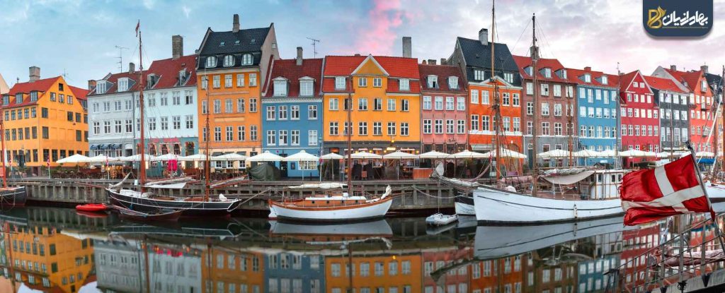 نمایی از شهر کپنهاگ دانمارک به عنوان یکی از بهترین کشورهای جهان از نظر کیفیت زندگی
