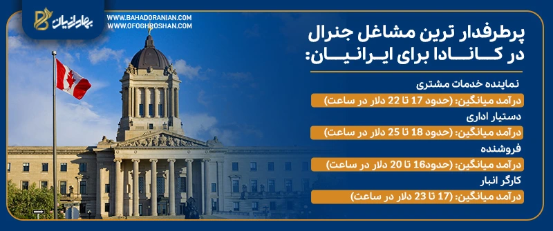 معرفی پرطرفدارترین مشاغل جنرال در کانادا برای ایرانیان