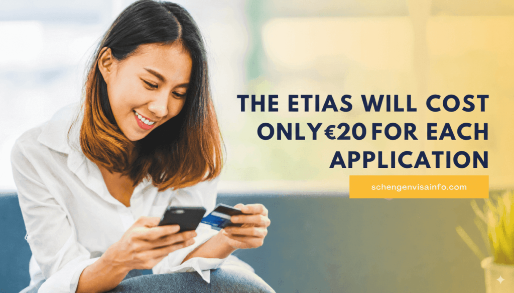 ETIAS هزینه تعیین‌شده ۲۰ یورو