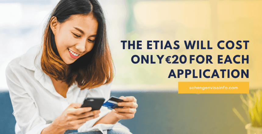 ETIAS هزینه تعیین‌شده ۲۰ یورو