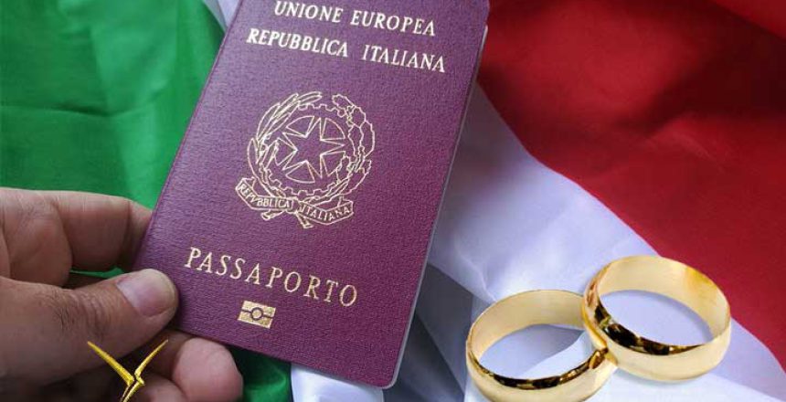 مهاجرت به ایتالیا از طریق ازدواج